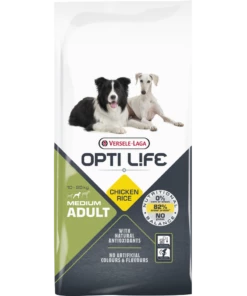 Versele-Laga Opti Life Adulto Medio Con Pollo E Riso 12,5 Kg