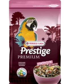Versele-Laga Parrots Premium - Mangime Per Pappagalli Grandi (Senza Noci) 2kg