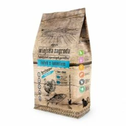 Wiejska Zagroda Per Gatto Tacchino Con Salmone 1.6kg