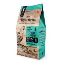 Wiejska Zagroda Pollo Con Salmone Per Gattini 1,6 Kg