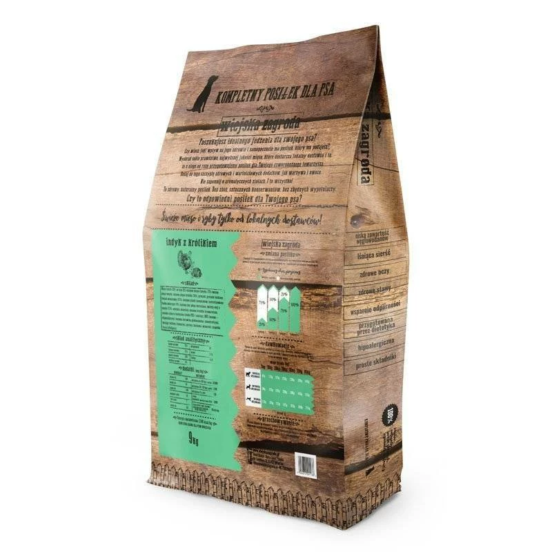 Wiejska Zagroda Tacchino Con Coniglio 9kg 4 Wiejska Zagroda Tacchino Con Coniglio 9kg - immagine 2