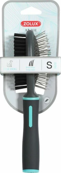 ZOLUX ANAH Spazzola Bifacciale Per Cani Piccola S