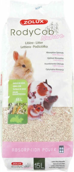 ZOLUX RodyCob NATURE Lettiera Vegetale 15 L