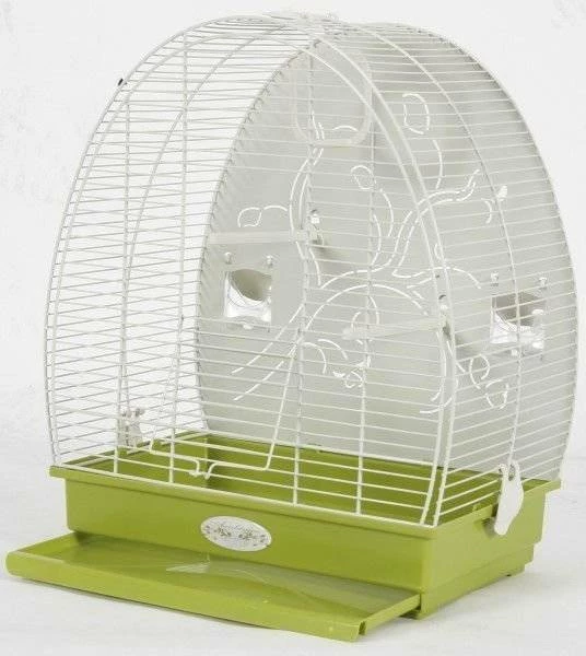 Zolux Arabesque Alice Cage 49.5x30x41cm Olive 4 Zolux Arabesque Alice Cage 49.5x30x41cm Olive - immagine 2