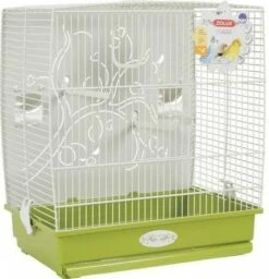 Zolux Gabbia Arabesque Adele 44x31x40cm Oliva -BRIT in Italia ita pl Zolux Gabbia Arabesque Adele 44x31x40cm oliva 9208 3